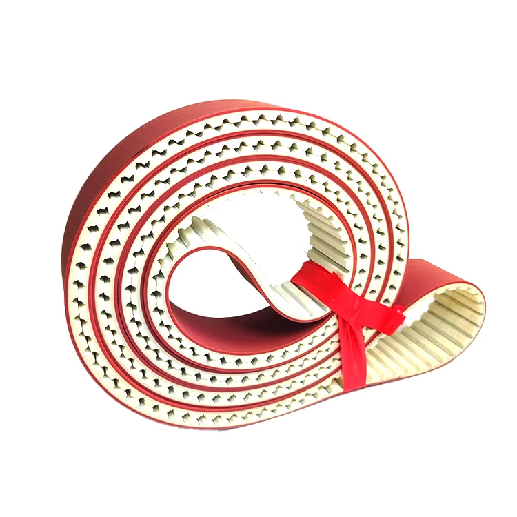 polyurethane toothed belt coated linatex T10/AT10