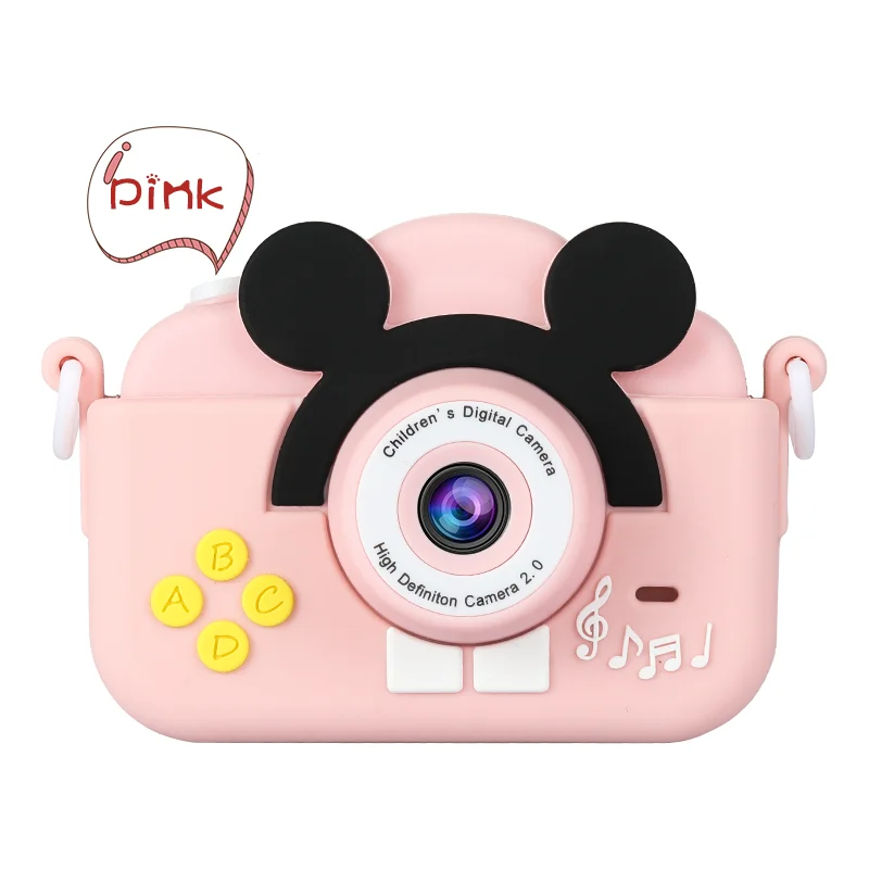 TOPU.Y New Cute Cartoonhildren Camera Dual Lens 1080P 2.0 Inch 2000W Digital Camera For Kids