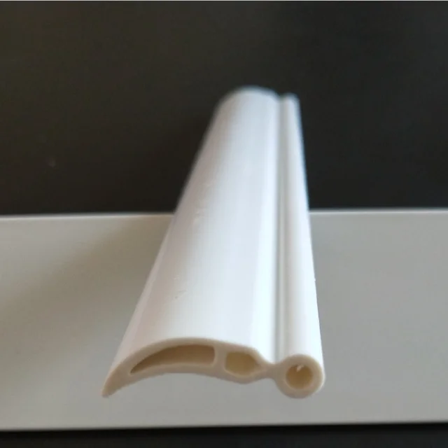 Cold extrusion plastic pvc I angle profile for led profile