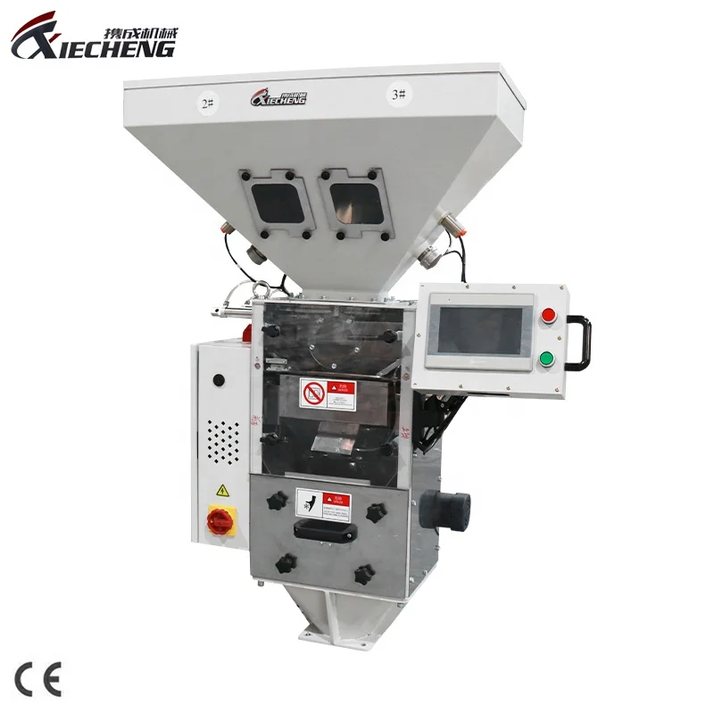 High speed vertical plastic blender plastic gravimetric mixer