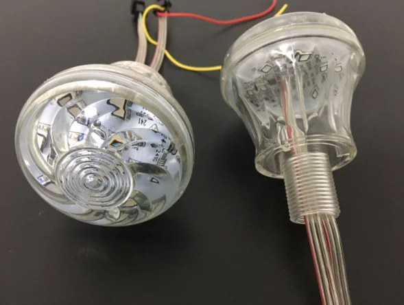  60 мм кабошон cap 18 светодиодов turbo light DC24V развлекательные
