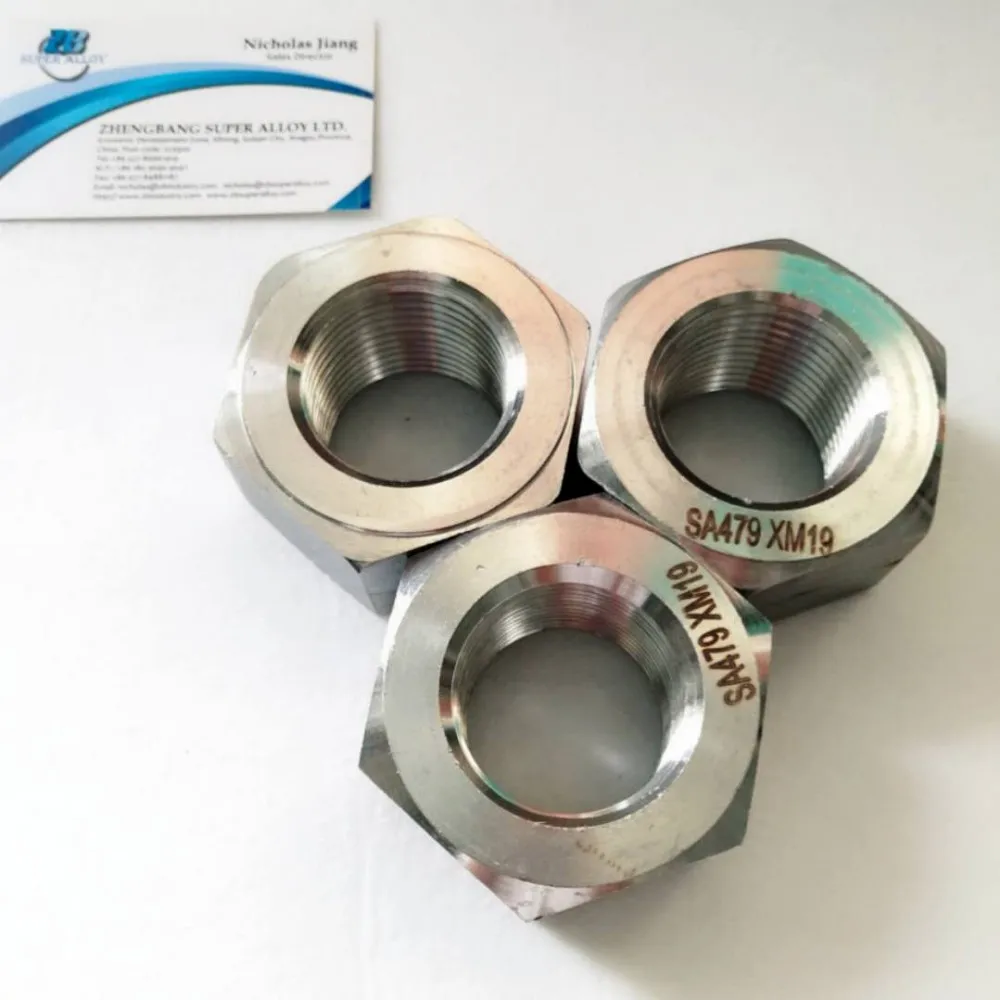 
Chinese made ASTM A453 660B HEAVY HEX NUTS 