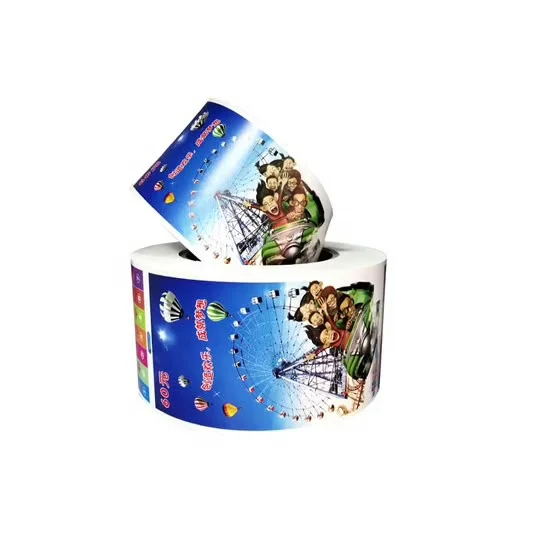 Printed Paper Tickets with Clear Crisp Text Graphics Music Concert Admission Tickets