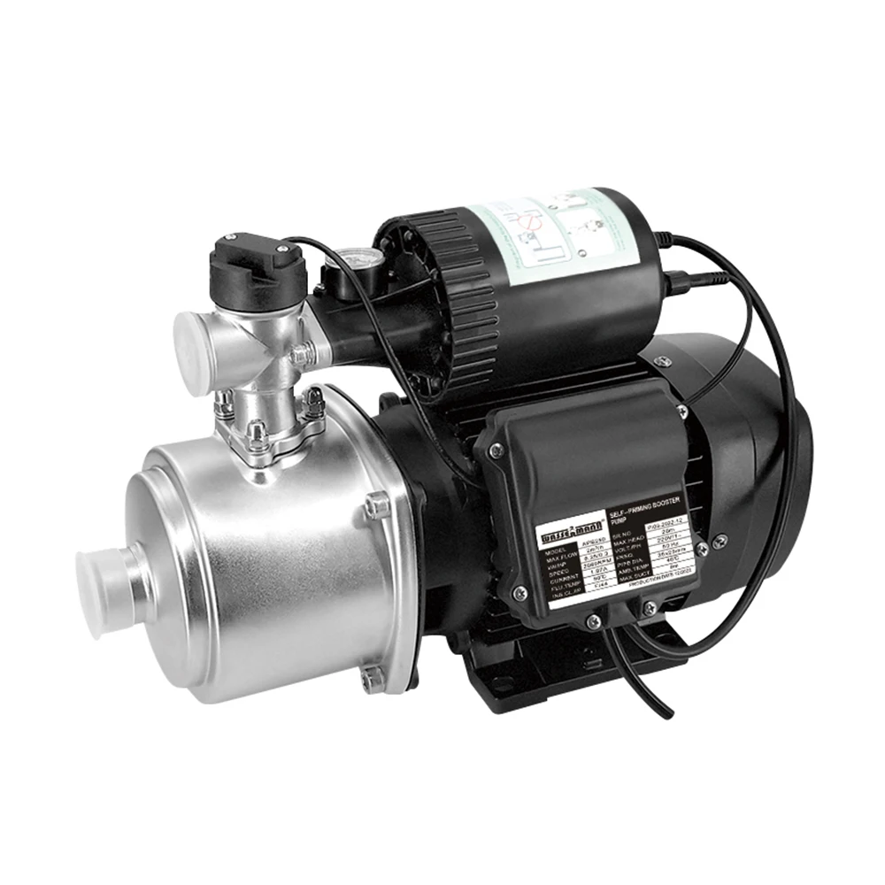 Stainless steel automatic pressure booster water pump for domestic use