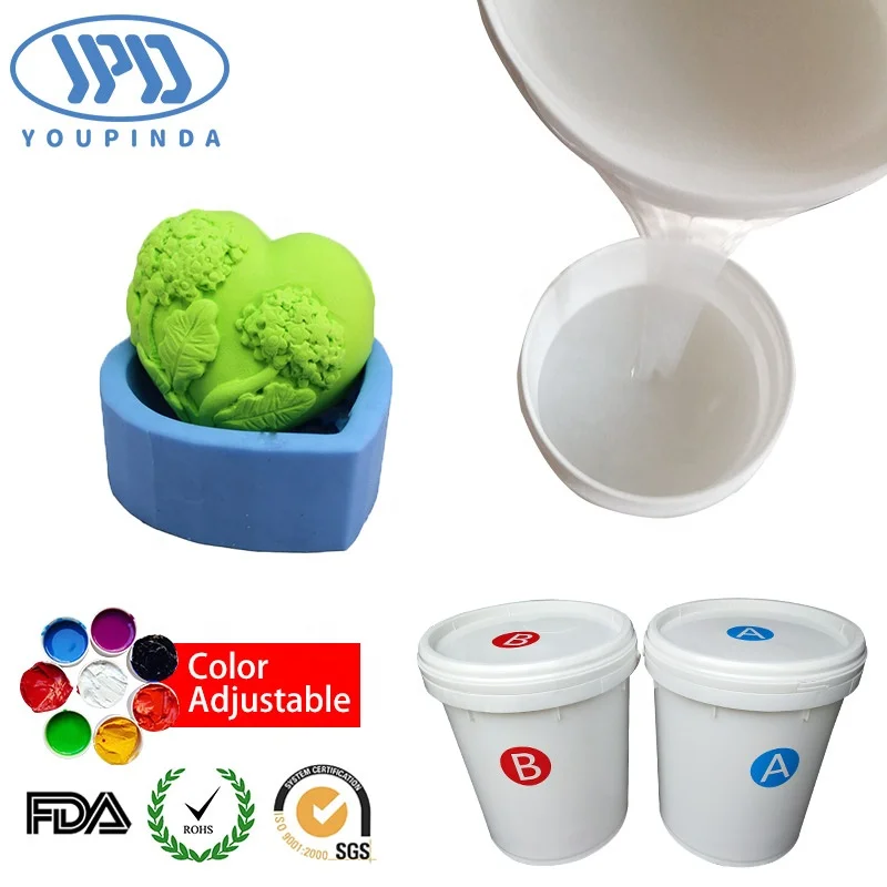 Friendly environment liquid silicone colorless transparent YPD silicone rubber