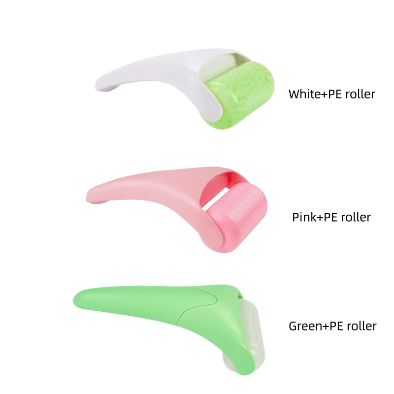 Hot Selling Gel Ice Roller Cooling Face Roller Stainless Steel Massage Skincare Tool Home Travel Use Facial Eye Body Massager