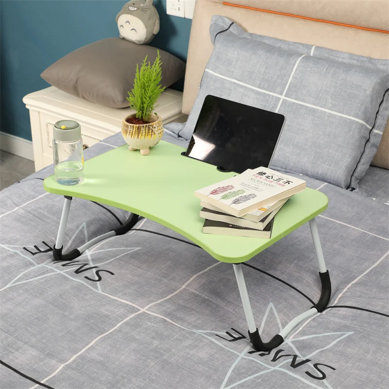 notebook computer desk in bed student study desk dormitory folding small table bedroom sitting desk
