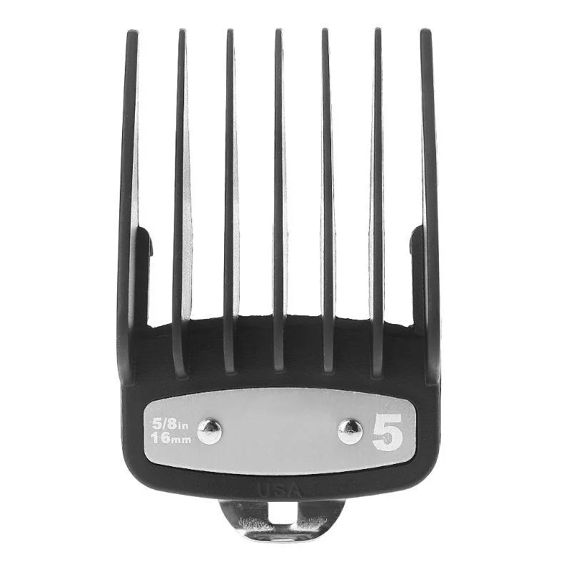 Hair Salon Tools 1pcs Optional Size 1.5/3/4.5/6/10/13/16/19/22/25 MM Professional Hair Clipper Metal-Clip Guide Comb