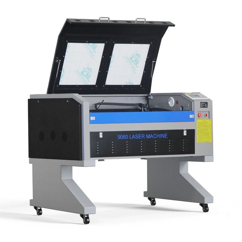 High Reliability 250/300 Characters Sec Marking Speed  CO2 Laser Cutting Machine for Shoemaking, Advertising Signs, Buttons