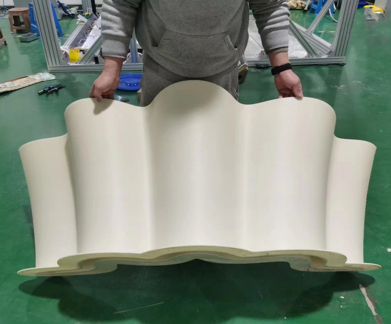 OEM 1pcs Rapid Prototyping Large 3D Printing sculpture Solution FDM Pellet 3D Printing Color Furniture Chair Table Vase prop