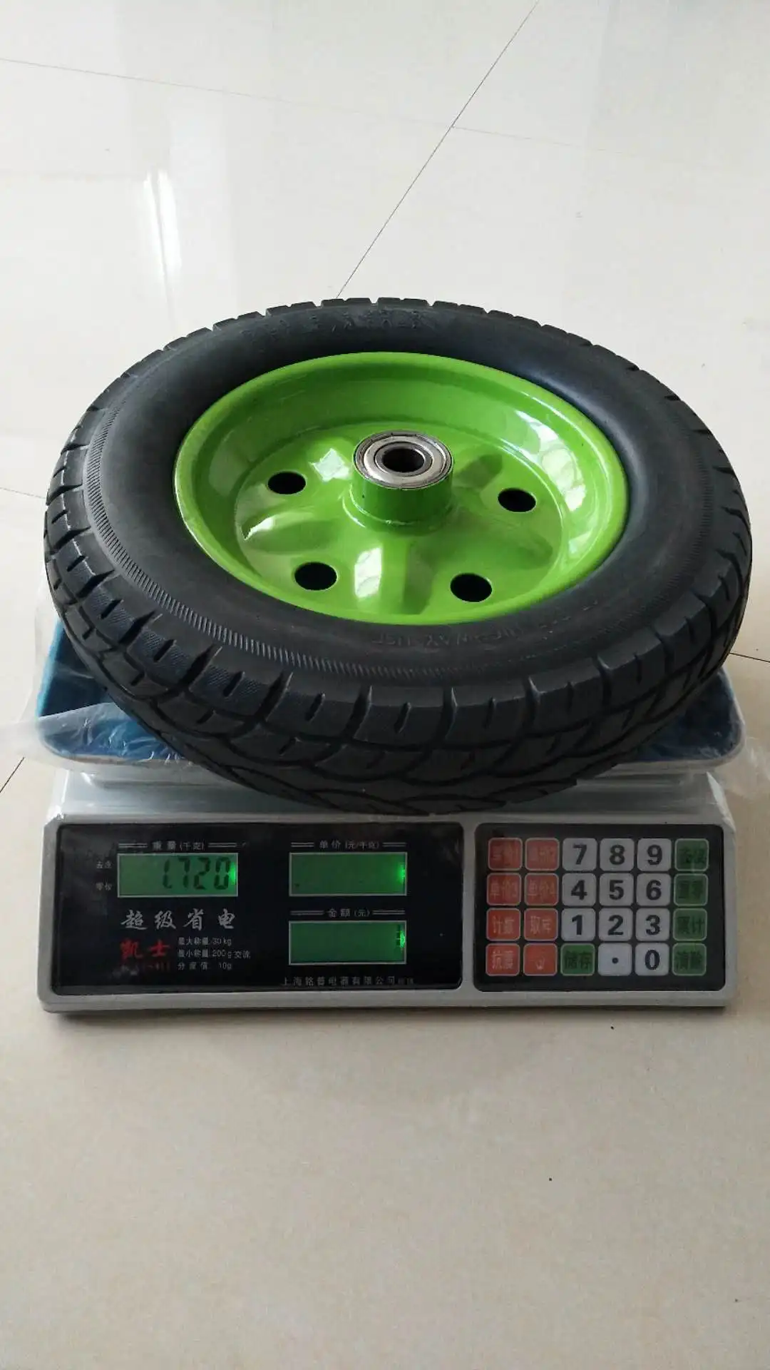 Tangshan sourse factory wholesale heavy duty Wheel Barrow Platform Hand truck Hand Trolley Tool Cart Rubber Wheel Caster