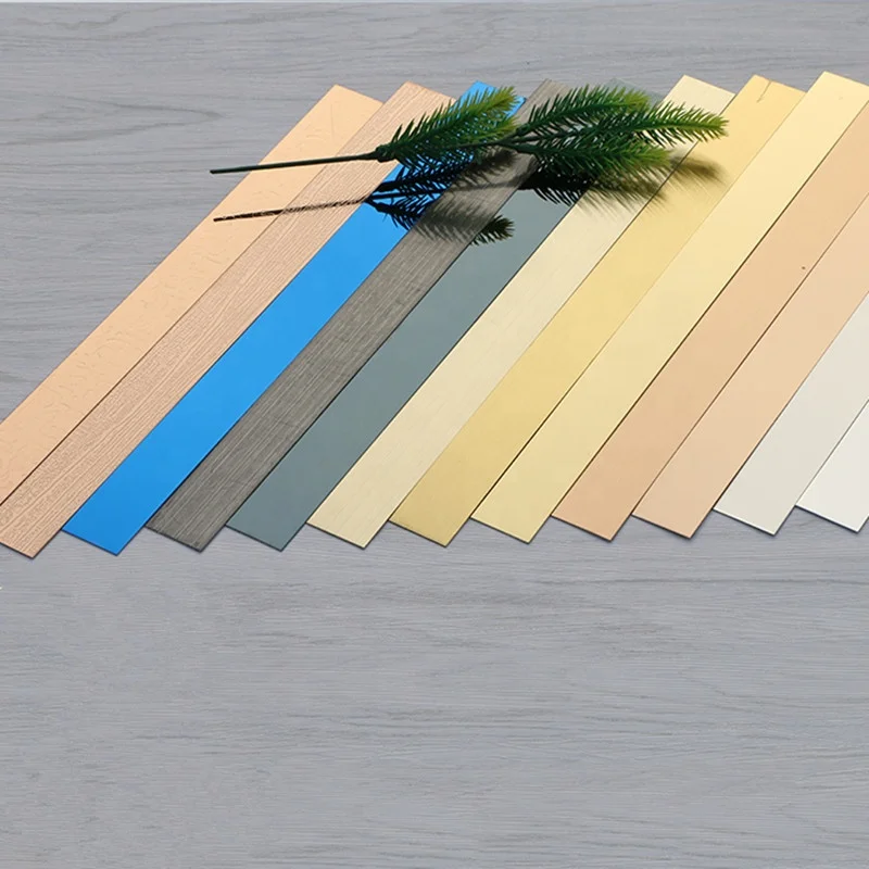 Decorative Stainless Steel Strips 201 Mirror Gold