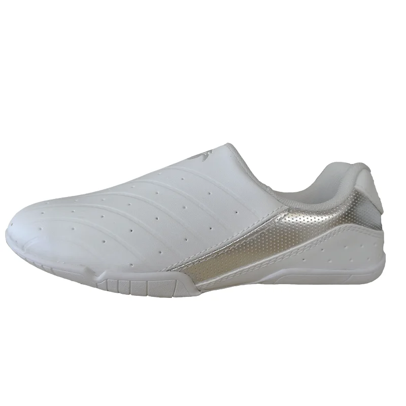 Sample free shipping Woosung Professional PU cheap martial arts taekwondo shoes for sale