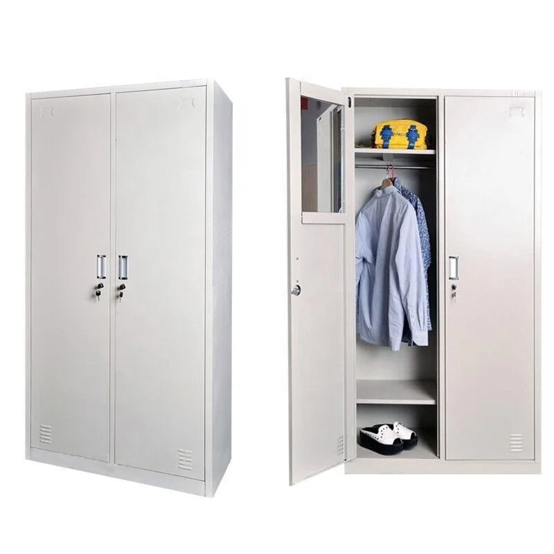 
Modern design cheap color folding steel wardrobe cabinet 