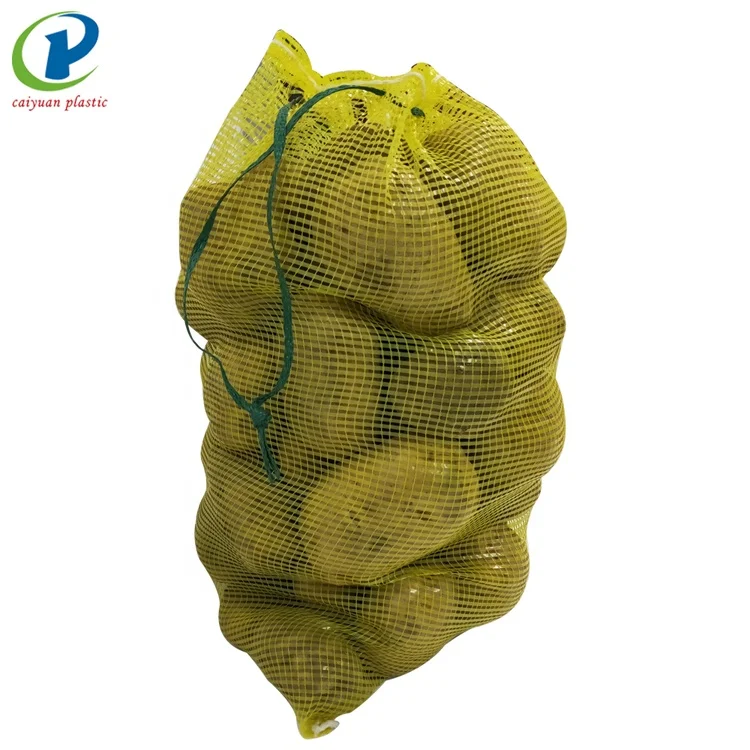 Disposable Feature and Accept Custom Order pp leno mesh bag for potato