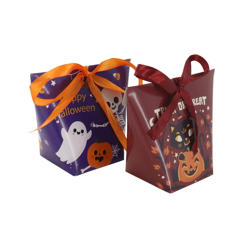 Foldable Wholesale Carton Paper Boxes Packaging candies gift box for Christmas