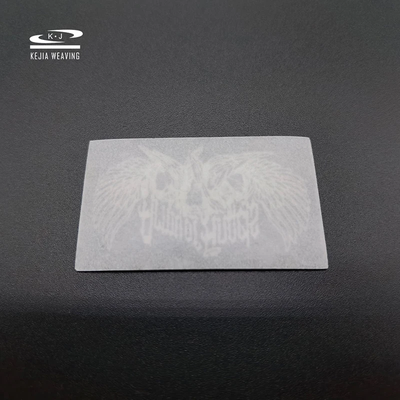 Custom Logo Sew-on Jeans Shoes Bags Woven Patches Multicolor DIY Applique Badges Iron On Woven Patch