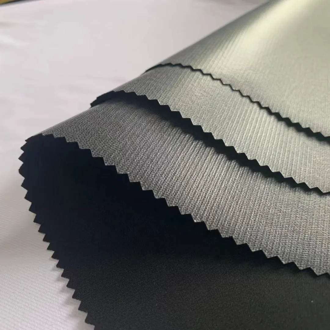 Water resistant TPU 10K Dobby 100% polyester T400 Mechanical stretch fabric for sportswear