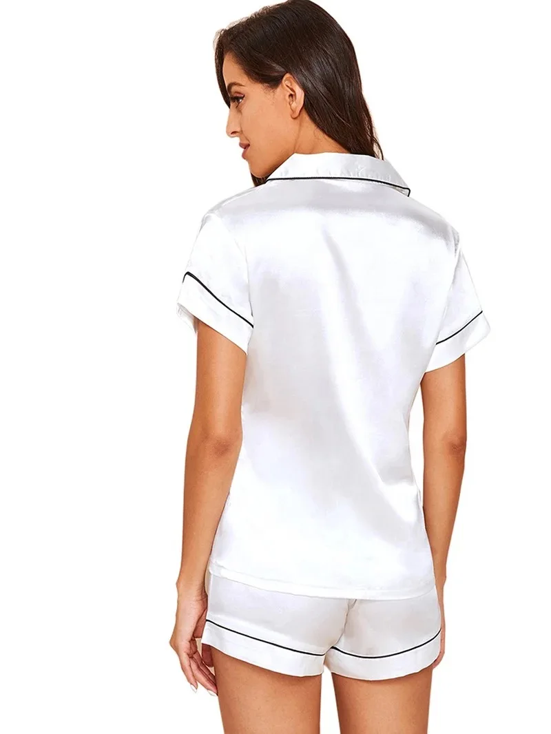 New Design Custom Ladies Pyjamas Plus Size Lace Nightgown Satin Pajamas Night Suit Pajamas pajamas for women set