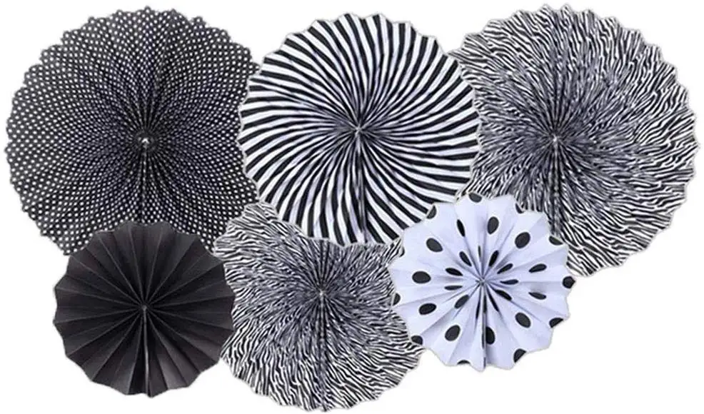 Umiss Muslim Balloon Eid Mubarak Decoration Aluminum Foil Paper Fan Rose Gold Balloon Set Eid Mubarak Decorations Supplies