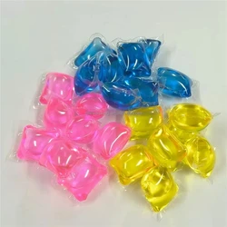 Customized Packaging Wholesale Prices Colourful Laundry Beads Capsules Washing Pods