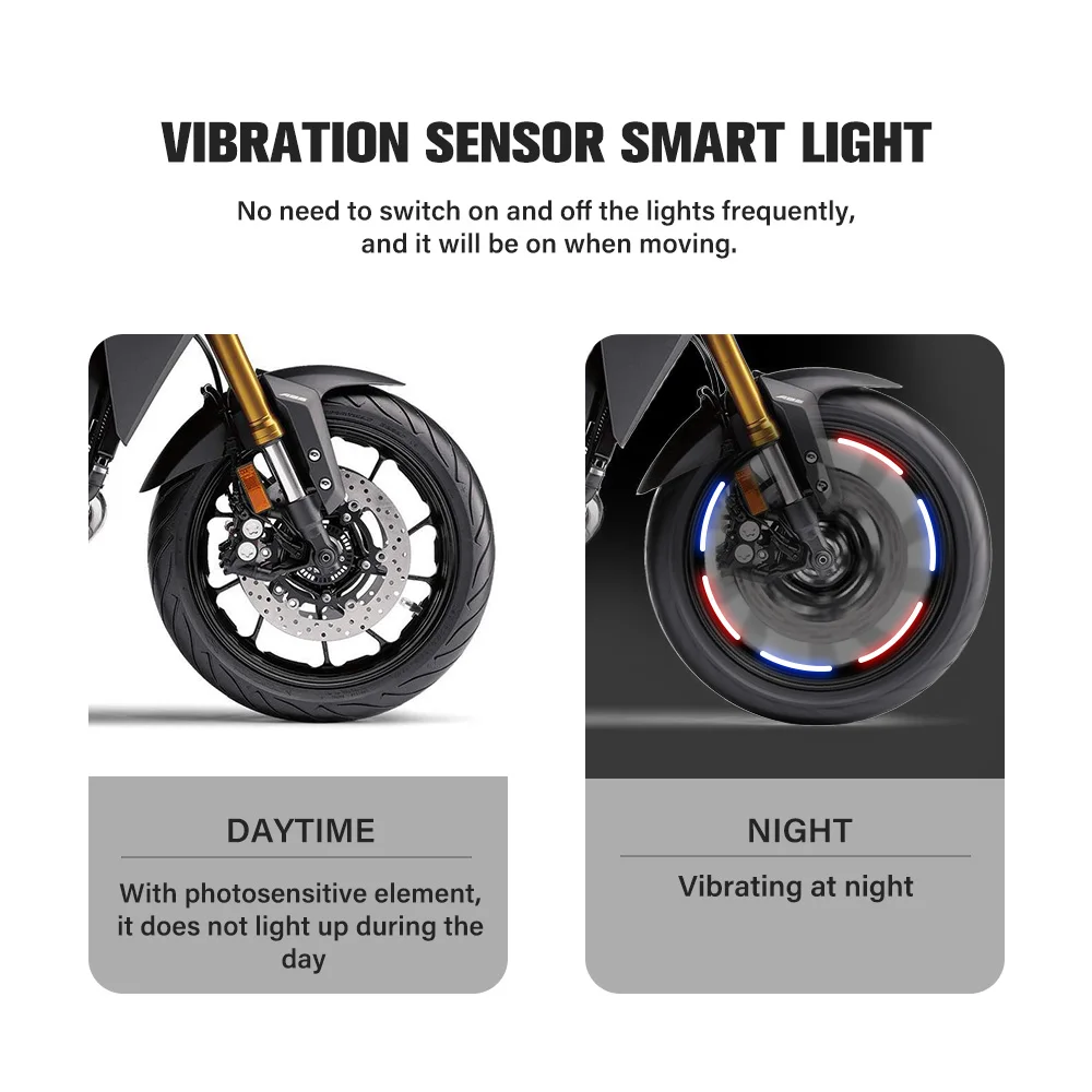 Tire Lights Durable Tire Lights For Car Air Caps With Light For Motorcycles Bicycles Electric Vehicles Motorcycle Parts