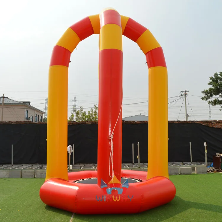 kids screaming inflatable Soft Bungee, inflatable bungee jumping, inflatable bungee trampoline