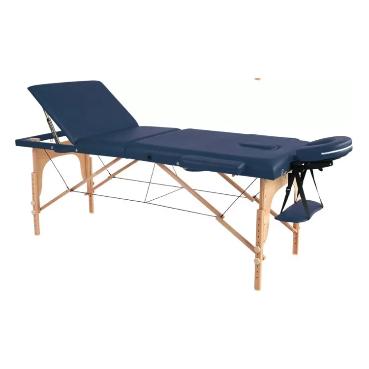Camilla Para Masajes Mesa de Masaje Luxury 3 Section Portable  Salon Facial Massage Table Bed