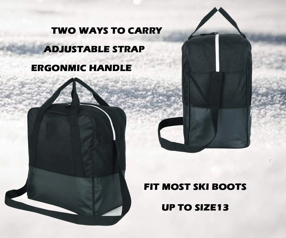 New Arrival Custom Padded Ski Bag and Boot Bag Combo Men Women Ski Travel Bags