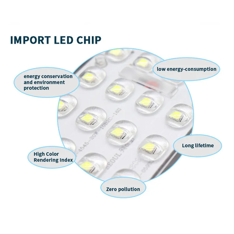 Led All In One Aluminium Die Casting Housing Explosion Proof Hanging Solar Street Light