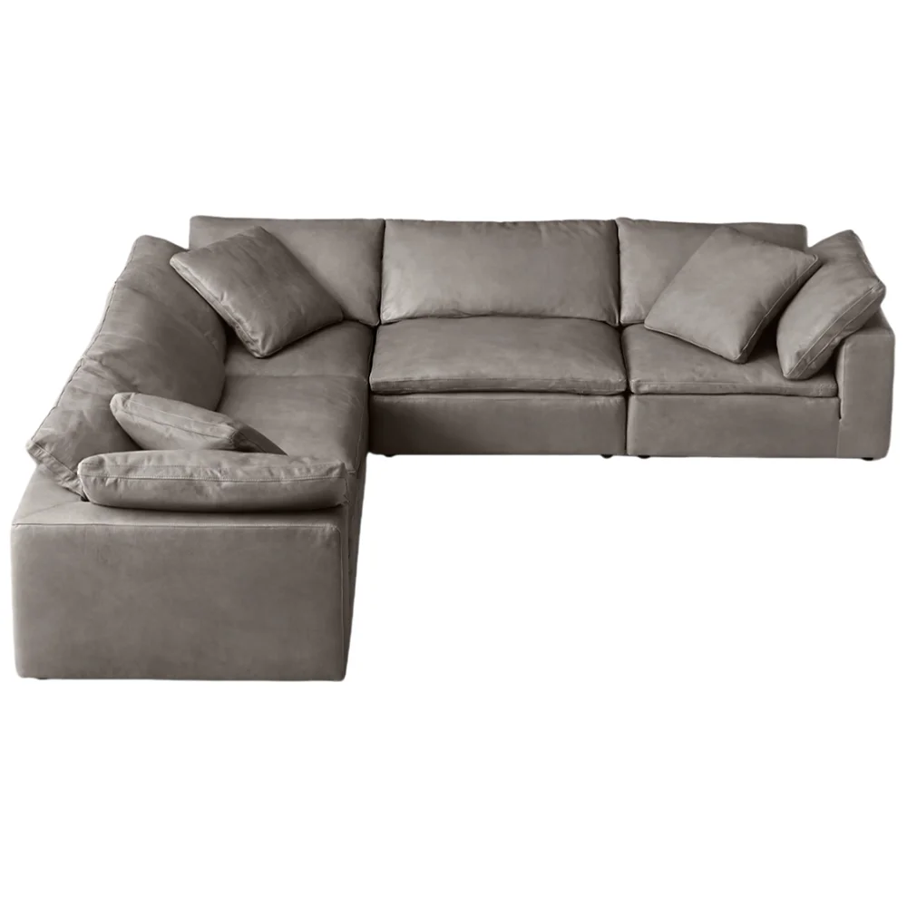 Modern Corner Leather Sofas Sofa Living Room Couch leather left-arm sofa sectional living room comfort furniture indoor