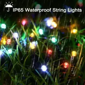 Butterfly Collapsible Decorations Garland String Lights Led Outdoor Waterproof Solar Christmas Tree With Lights