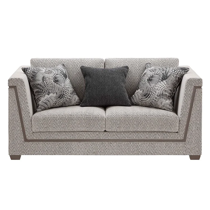 New Living Room Sofa Set Luxury Elegant Design 1 2 3 Seater Fabric Classic Style Home Furniture Factory