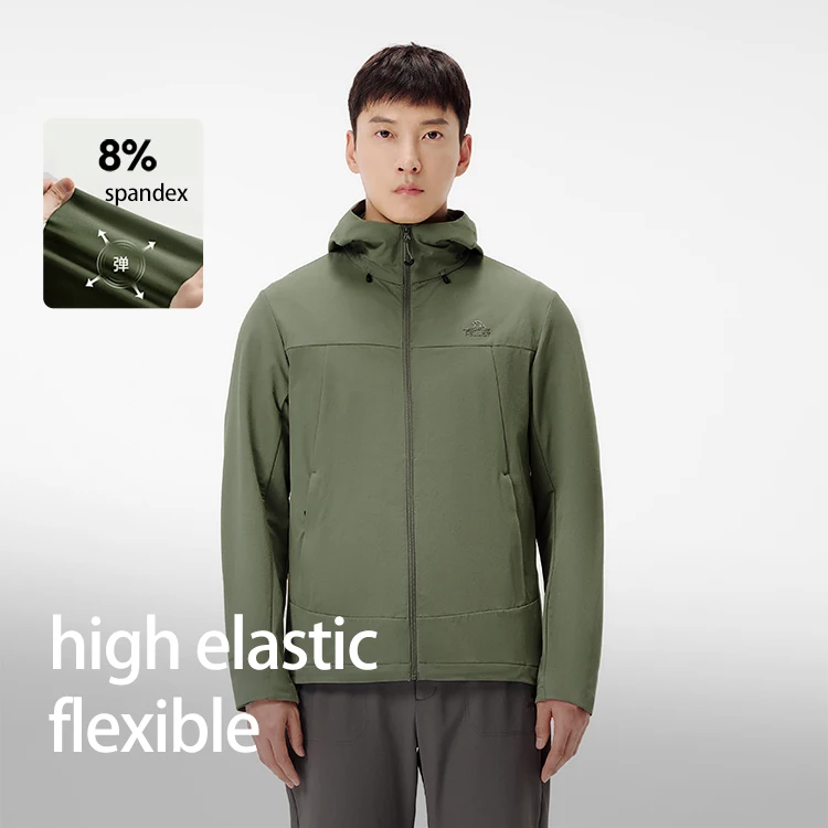 customized OEM Lifestyle Winter Mens Sport Fitness Spandex Men outdoor windbreaker high elastic jacket coat