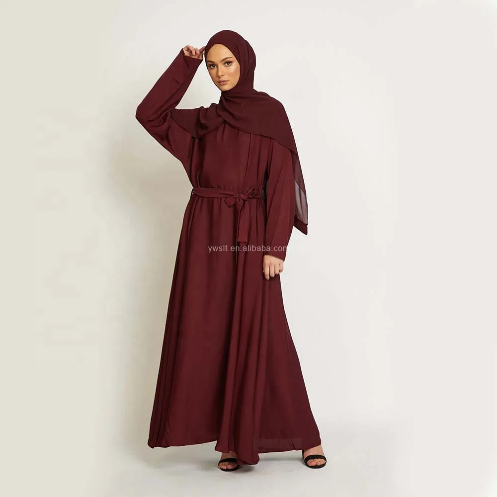 Sharut Wholesale Abaya Design EID Turkey Gulf Ladies Black Kaftan Kimono Islamic Clothing Nida Muslim Dresses Dubai Closed Abaya