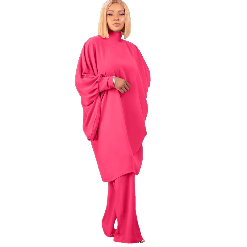 2024 Factory Wholesale Black Pant Set India Dubai Women Dresses Muslim Dress