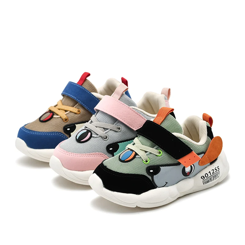 
17-26#Children Shoes 2020 Autumn New Cartoon Little Casual Boys and Girls Casual Shoes Toddler Sneakers Korea designs duck 