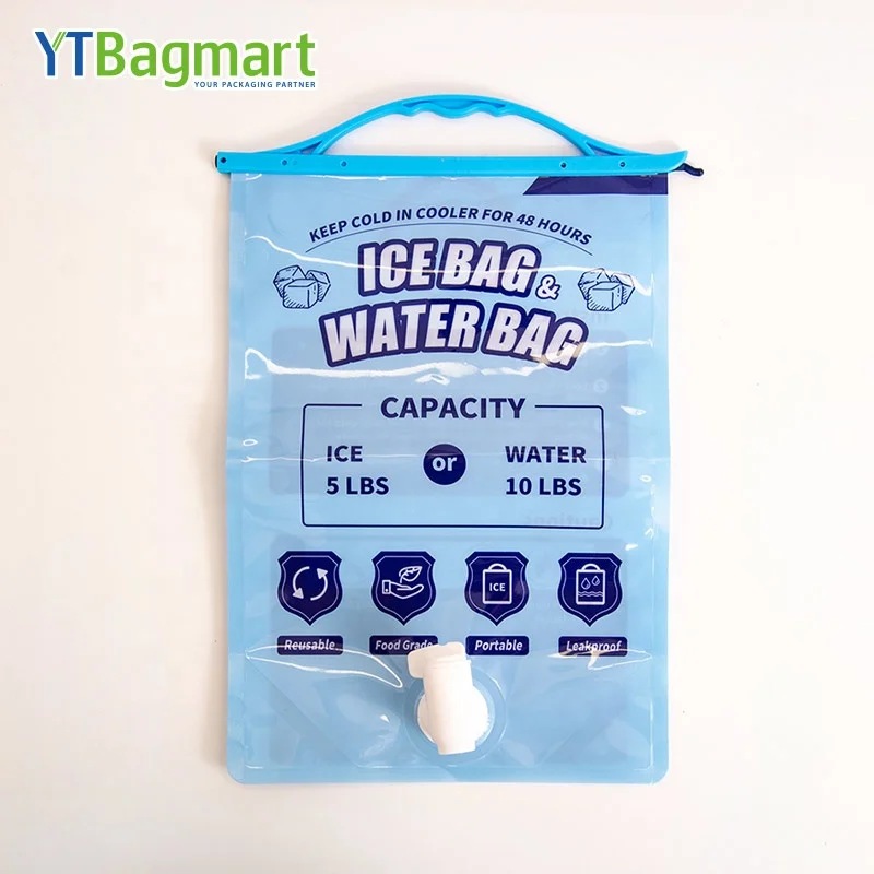 Portable Drinking Camp Cooking Picnic BBQ Collapsible Water Bag Outdoor Water Container Bag