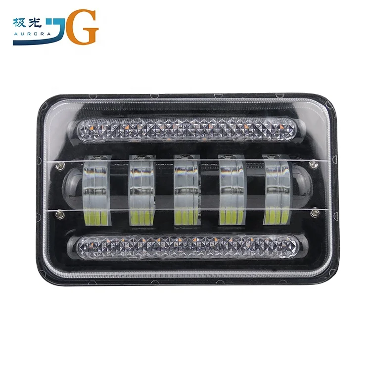  Многофункциональный 12V 24V 45W Dot утвержден грузовик Lite Противотуманные фары Hi Lo луч прямоугольный 4x6 5x7 