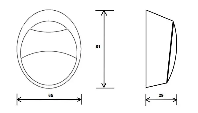 Competitive Price & Fashion Design Infrared Single Beam Sensor Gate Photocell For Automatic Gate Opener