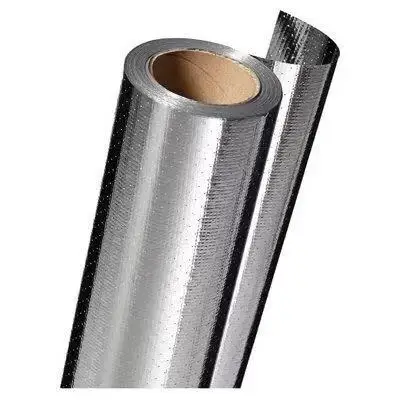 Double Side 2-Way Scrim Aluminum Foil Facing thermal insulation reflective foil  multi layers foil radiant barrier sarking