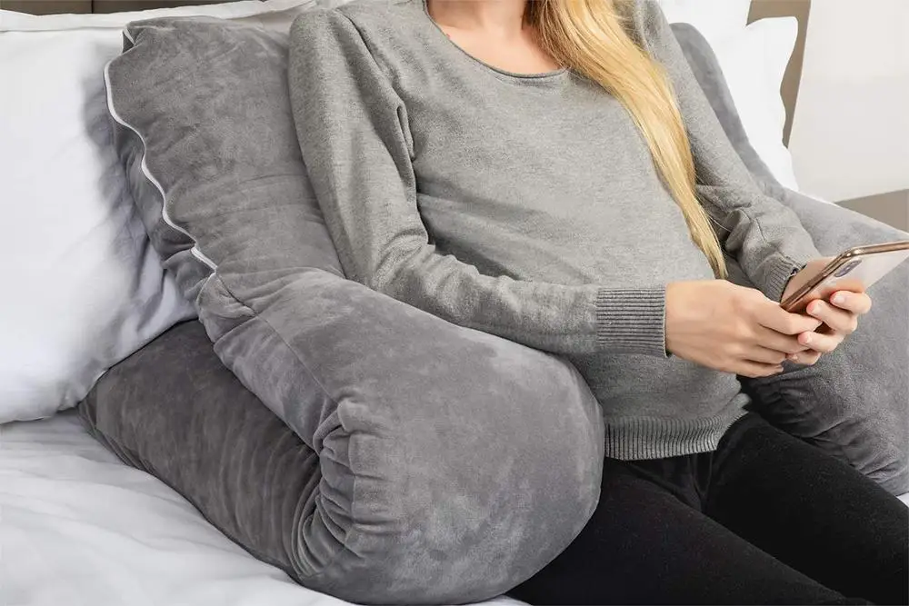 
Full Body Pregnancy Pillow U Shaped Maternity Pillow Support Back Pain Relief and Pregnant Women Washable 
