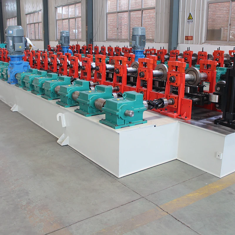 drywall u channel and metal studs steel roll steel C channel frame roll forming machine steel frame cu purlin machine