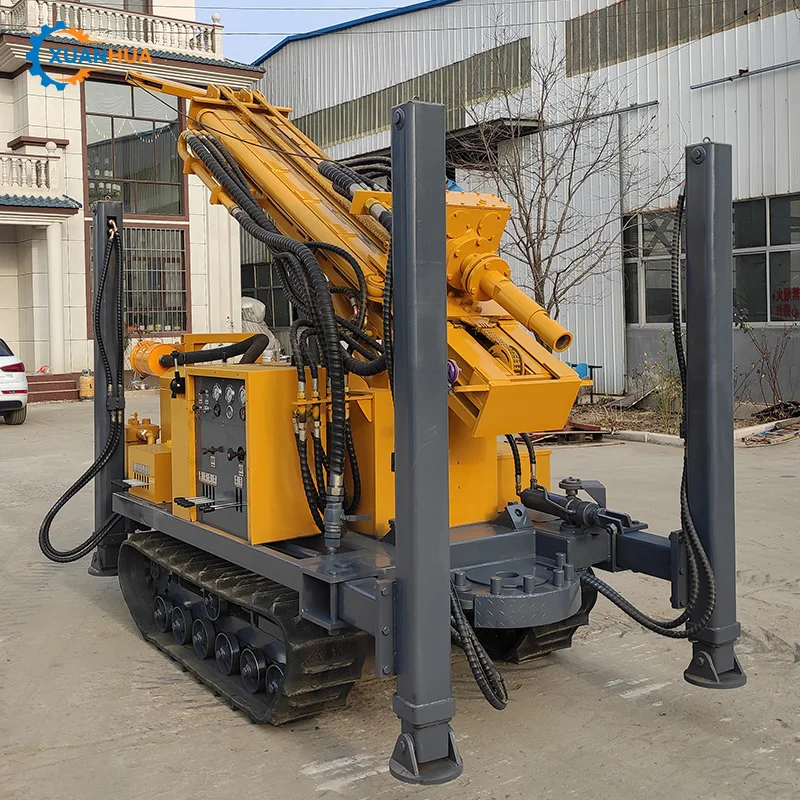 Factory Price Water Well Drilling Machine Rotary Crawler Air DTH Water Well Drilling Rig Machine