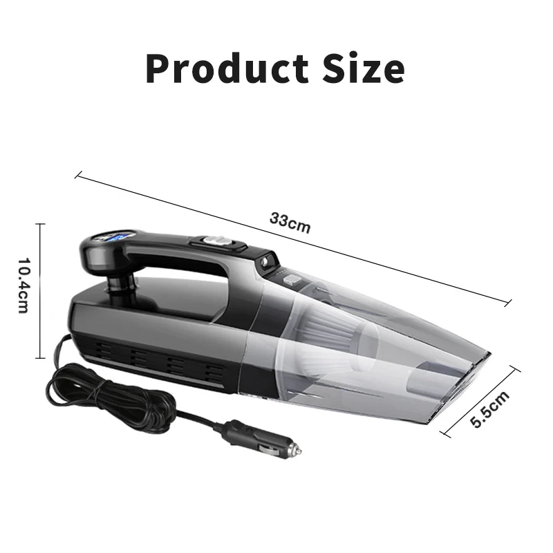 
Corded Handheld Vacuum Cleaners & Car Hoover 12V Best Value Corded Car Vacuum for Wholesale OEM Car Accessories 