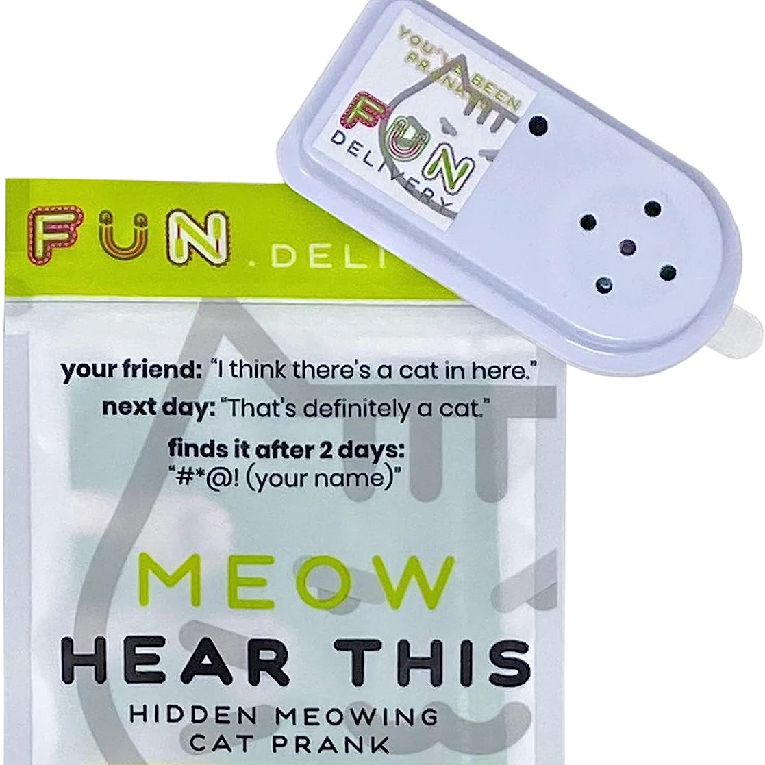 jokes and pranks office prank noise maker cat noise maker hidden meowing cat prank gag