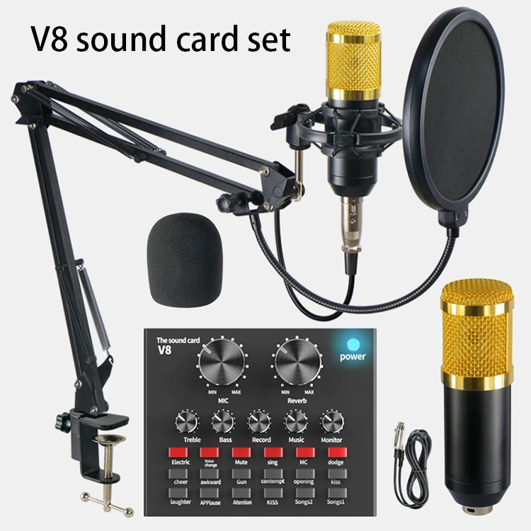 Hot selling  Interview Recording Microphone for Live Skype YouTuber Karaoke Gaming Recording