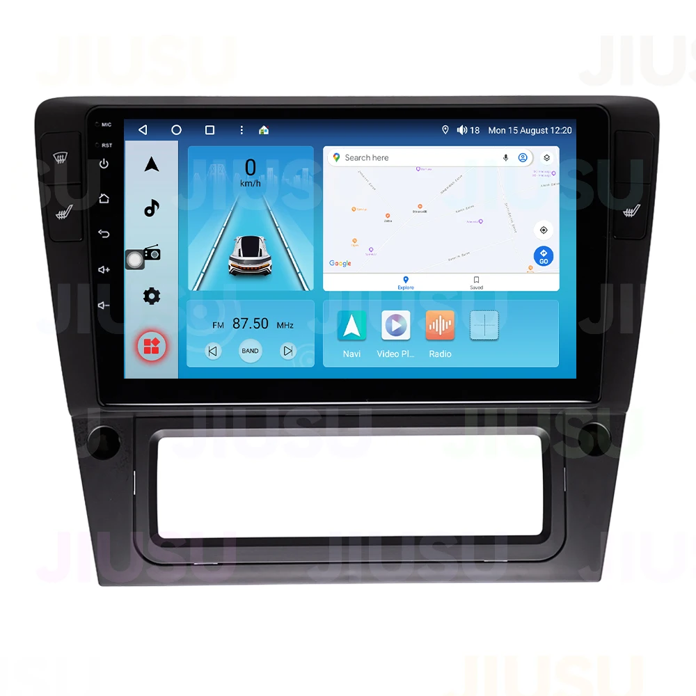 Автомагнитола на Android 12 с сенсорным экраном и GPS-навигацией DVD-плеер стерео мультимедийная аудиосистема Для Volkswagen Passat B6 2006-2010