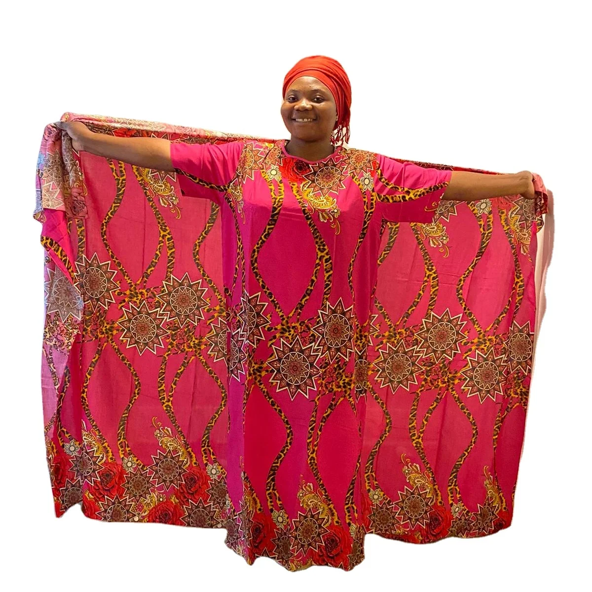 Wholesale Party Wedding Dresses Pursure Cotton African Style Traditional Party Dress Clothing 27s Shirts for Women a Nd Men Men