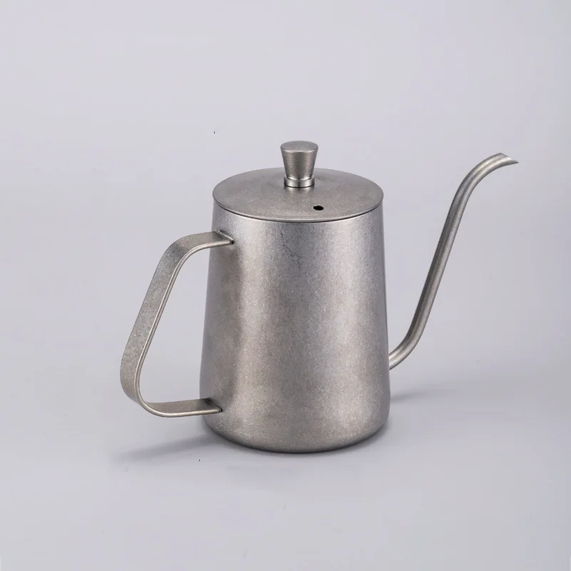 Kettle Mouth Hotel Travel Camping Tea Gooseneck 350Ml 400Ml 600Ml Long Spout Over Hand Drip Pot Stainless Steel Coffee Kettle